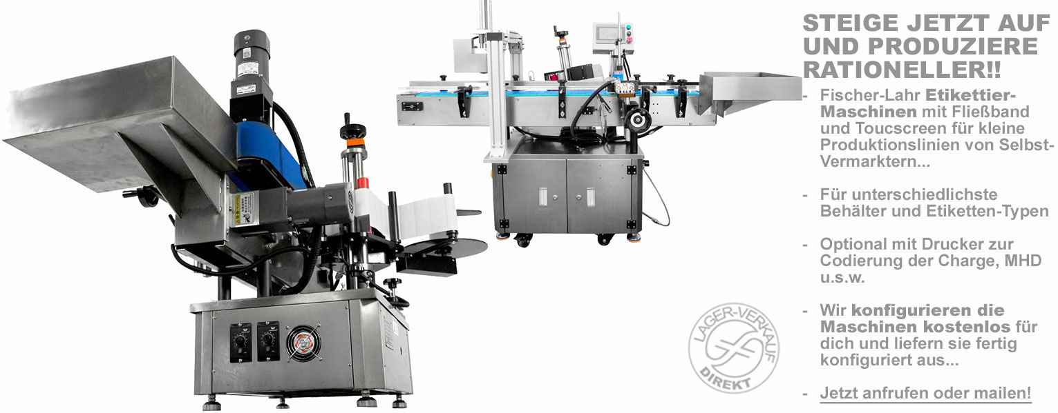 autmatische Etikettieranlage