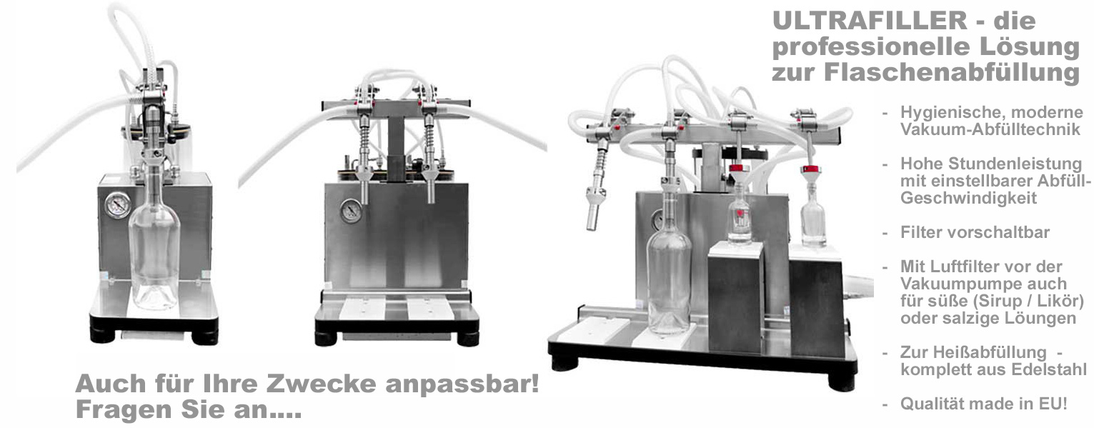 Flaschenabfüller Ultrafiller