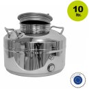 Fischer-Lahr® POLISHLINE Edelstahl-Transportkanne 10...