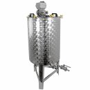 Edelstahlfass mit Rührwerk 150 Liter, mit...